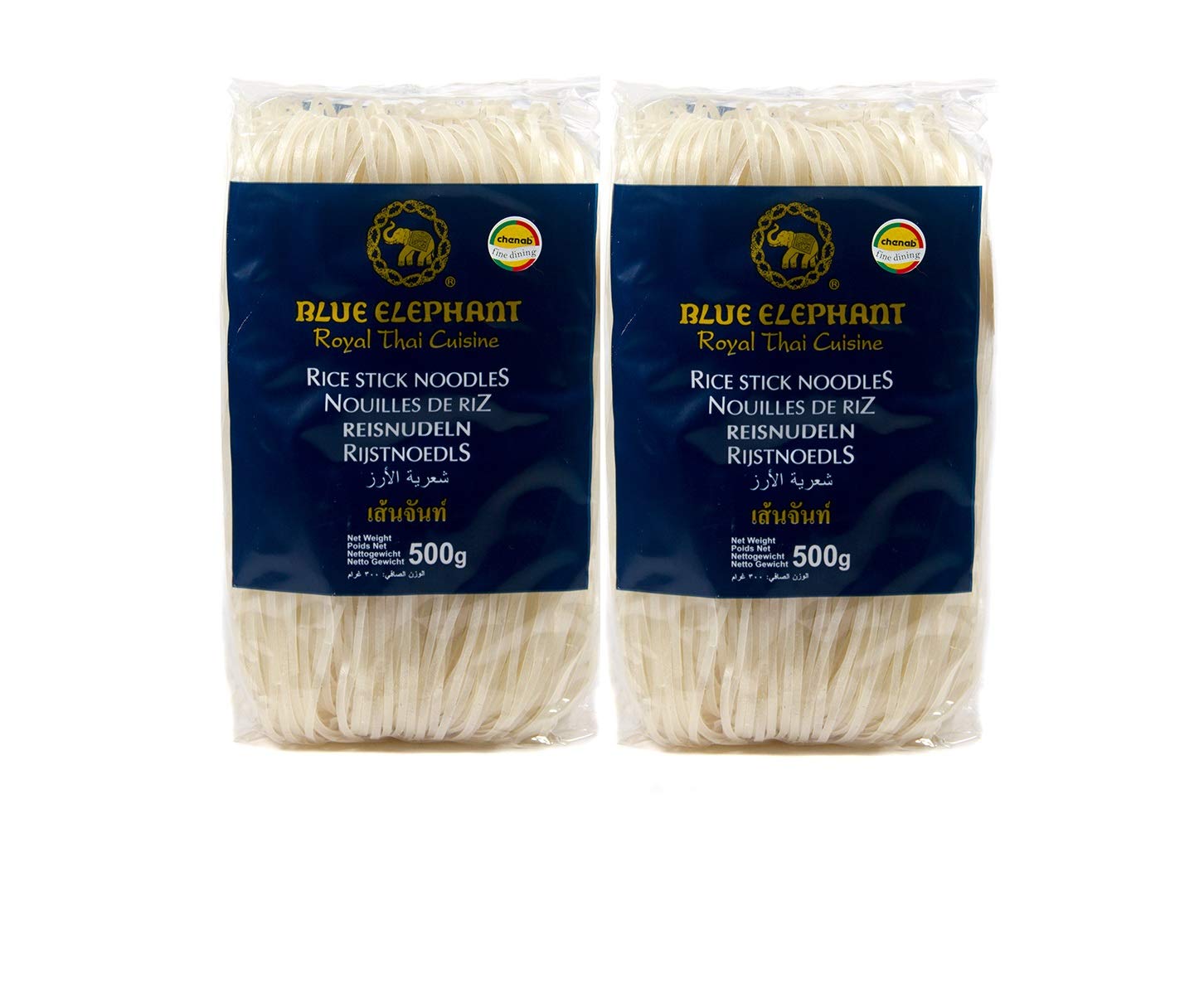 Blue Elephant Thai Pad Rice Noodles (Pack of 2)