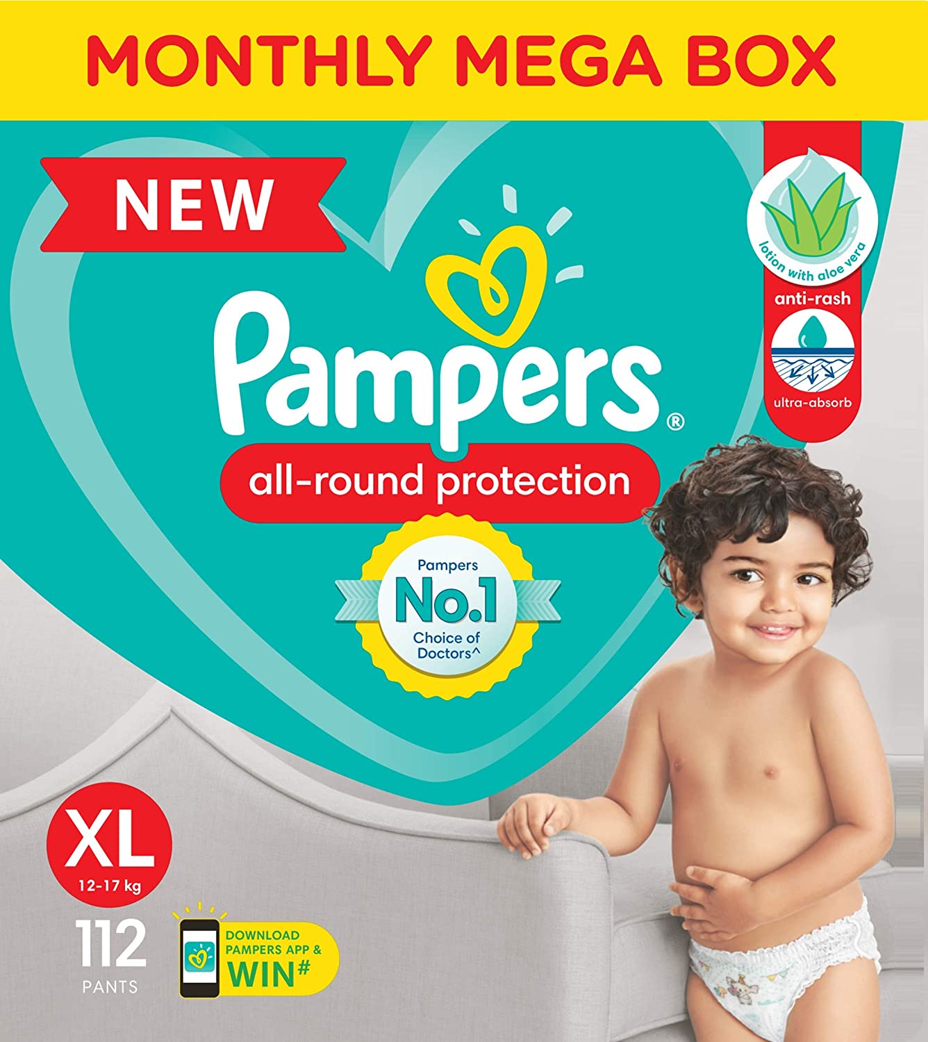 Pampers All round Protection Pants (XL) 112