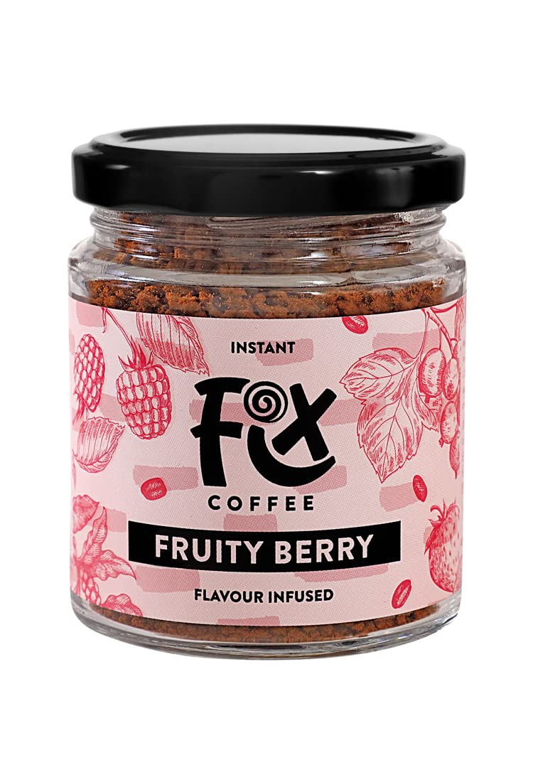 FIX Coffee - Fruity Berry | Flavoured Instant Coffee Powder